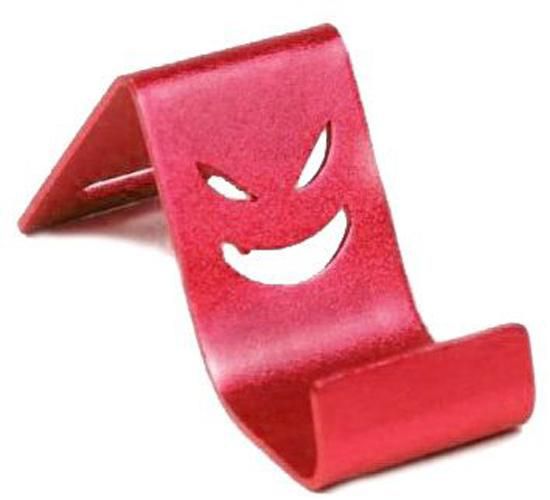Fashion Portable Devil Mini Stand for iPhone 4 4S 5 iPod Nokia Samsung HTC Mobile Phone Red
