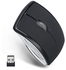 2.4G Wireless Foldable Folding Arc Optical Mouse For Microsoft Laptop Notebook BDZ