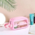 Multifunction Cosmetic Bag Makeup Case Pouch ,pink