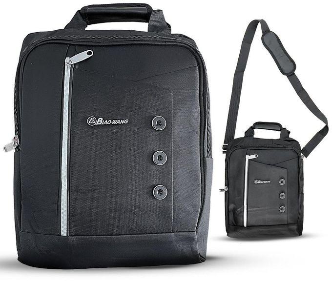 Biaowang Great Quality Laptop Shoulder Bag/Side Bag - Black