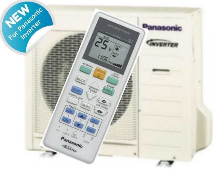 Panasonic Econavi Inverter Air conditioner Remote Control Air Cond