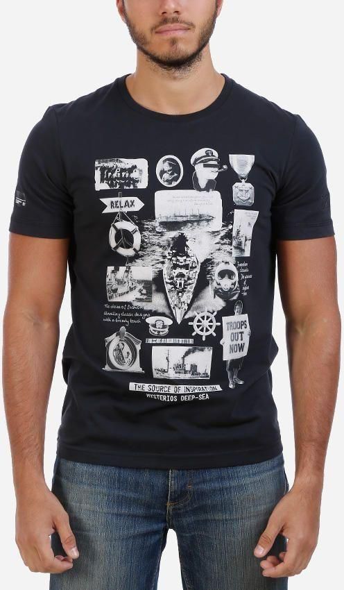 Xtep Short Sleeved Printed T-Shirt - Black