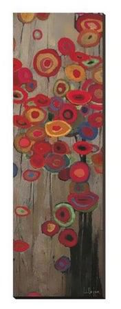 Decorative Wall Painting With Frame Multicolour 29x99cm