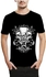 Ibrand H297 Unisex Printed T-Shirt - Black, Medium