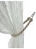 Curtain Strap Tieback Rope White 8cm
