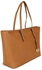 Michael Kors Jet Set Medium Shoulder Tote Bag for Women - Saffiano Leather - Brown - 30T5GTVT2L-230