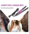 Kemei KM - 2131 Ceramic Electric Hair Straightener - Pink/Black