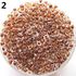 Generic 500Pcs 2mm Round Glass Seed Beads For DIY Bracelet-Red