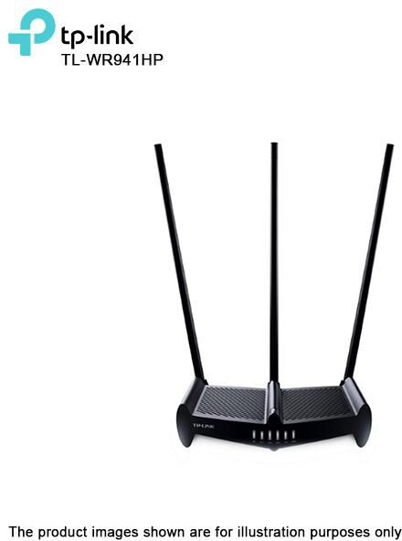 TP-Link 450Mbps Wireless N Router‎ TL-WR941HP Unifi Maxis Time (Black)