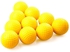 Yellow Soft Elastic Indoor Practice PU Golf Balls - 10 pieces