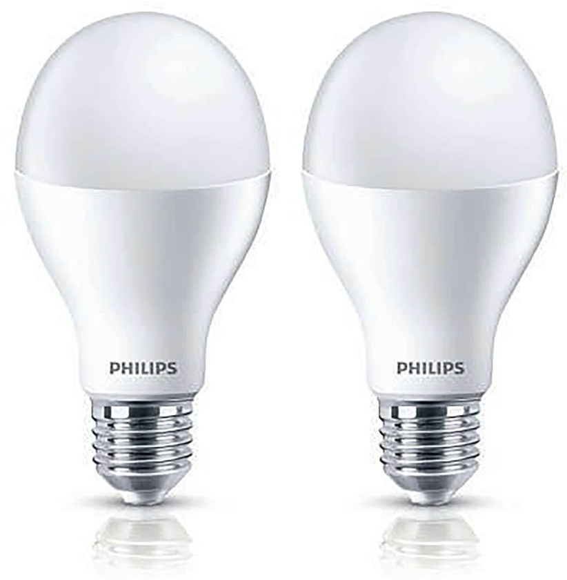 Philips E27 Star LED Bulb - 18 watt - 2 Pieces - White