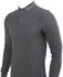 Fred Perry Grey Cotton Shirt Neck Polo For Men