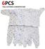 Kedaiibudananak Set of 6 Pcs Newborn Long Button shirt with Short Pants -till 12 months (White)