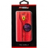 Ferrari Racing Carbon, Flip Cover Mobile Case, for iPhone 5/iPhone 5s/iPhone SE, Red