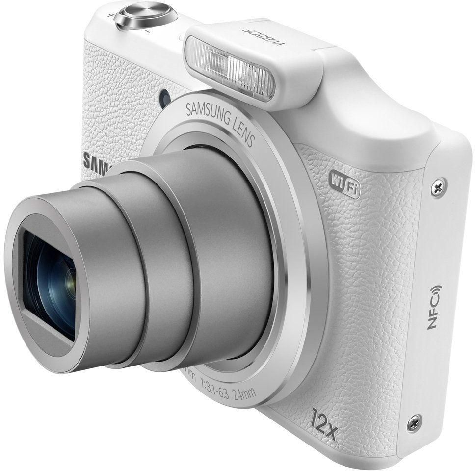 Samsung WB50F Smart Camera - 16.2MP, 12X Optical Zoom, White