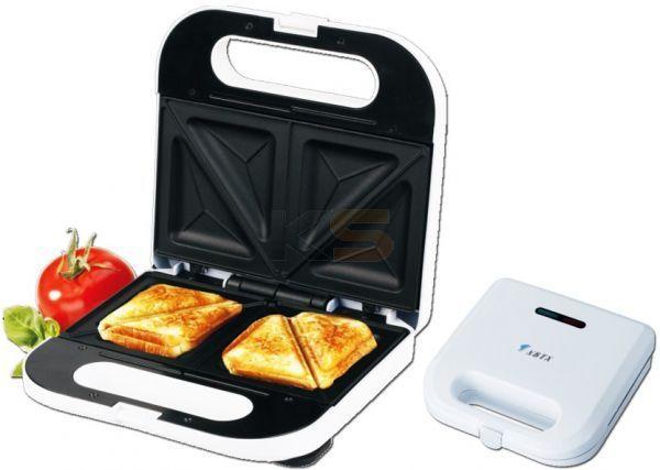 Geepas 2 Slice  Sandwich Toaster, Nonsitck Plate (GS672)