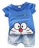 Baby Toddler Boys Suit Doraemon Printed 0-4Y - 4 Sizes (Blue)