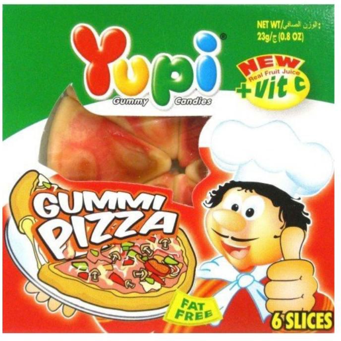 Yupi Gummy Pizza - 17.5 gm