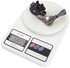 جهاز طارد شيربا صغير للطابعة ثلاثية الأبعاد أسود/أحمر/أزرق