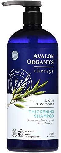 Avalon Organics Therapy Thickening Shampoo, Biotin B-Complex, 32 Oz