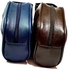 Classy Men's Hand Bag - Brown&Navy Blue 2 Pieces