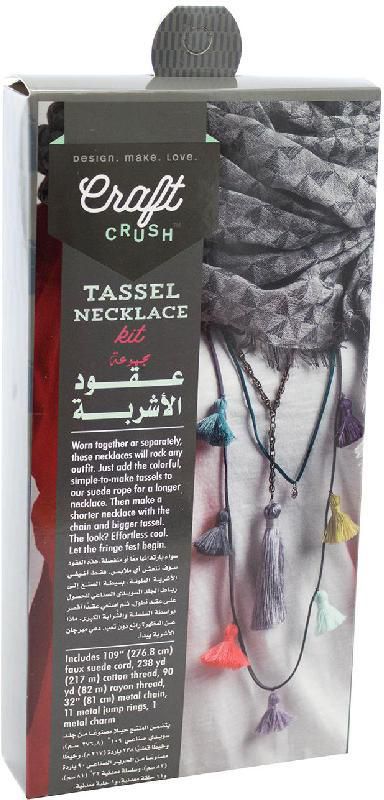 Craft-Crush Tassel Necklace