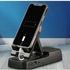Phone Holder And Wireless Bluetooth Speaker With Usb Port- Black