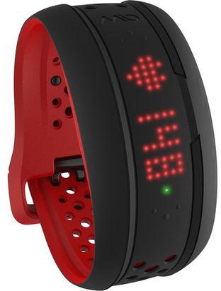 Mio Global FUSE Heart Rate Monitor and Activity Tracker Wristband Large, Crimson
