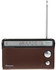 Panasonic 3 Band Portable Radio (Model: Rf-562Dgc1-K), Brown