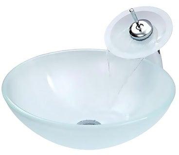 Wash Basin With Mixer White