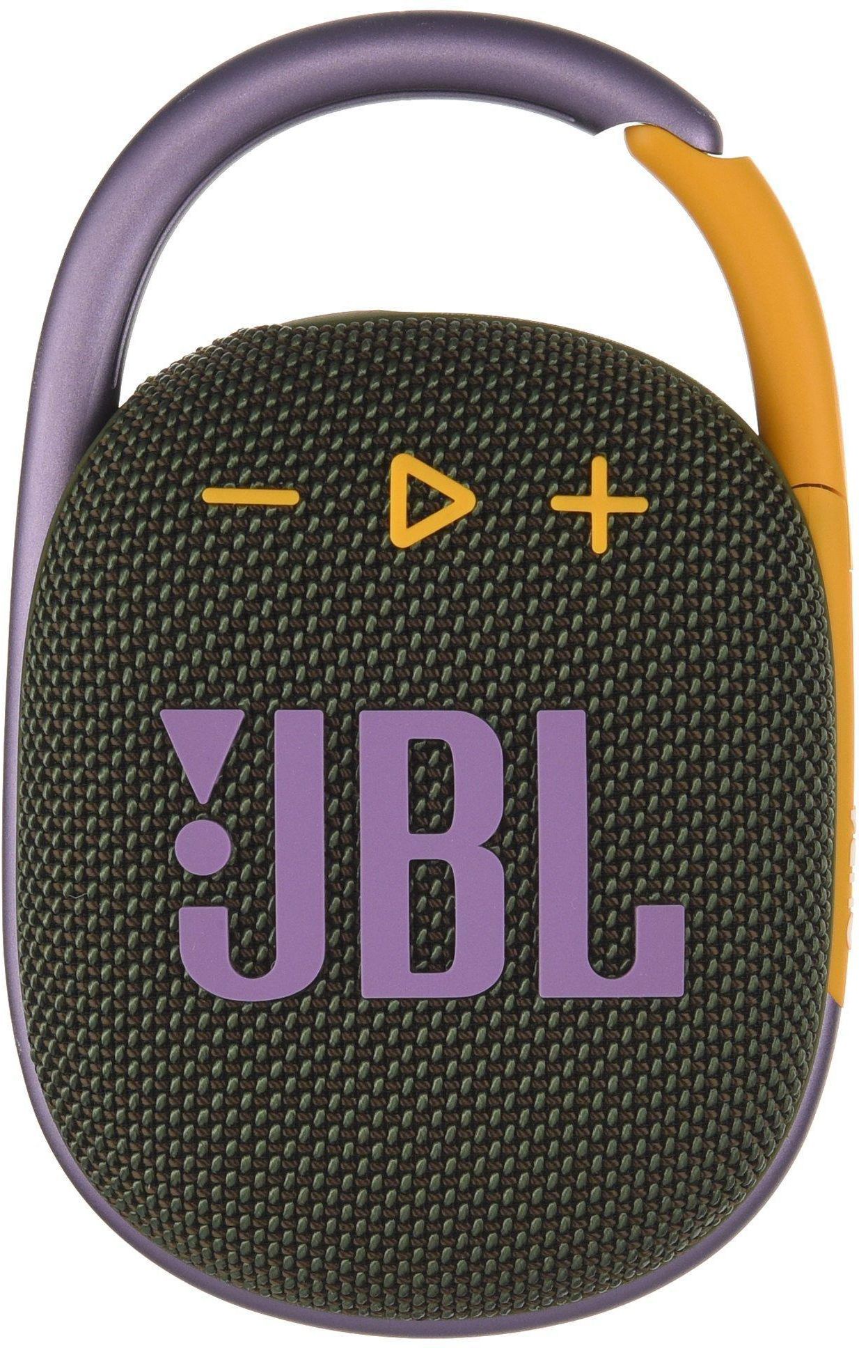 JBL CLIP 4 Portable Bluetooth Speaker, Green