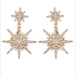 Qings Sun Earrings Italy Alloy Classic Drop Dangle Earrings For Women Teen Girl Gift