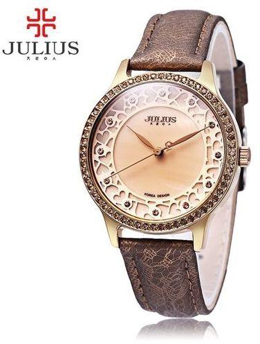 Julius Women Quartz Watch - Brown