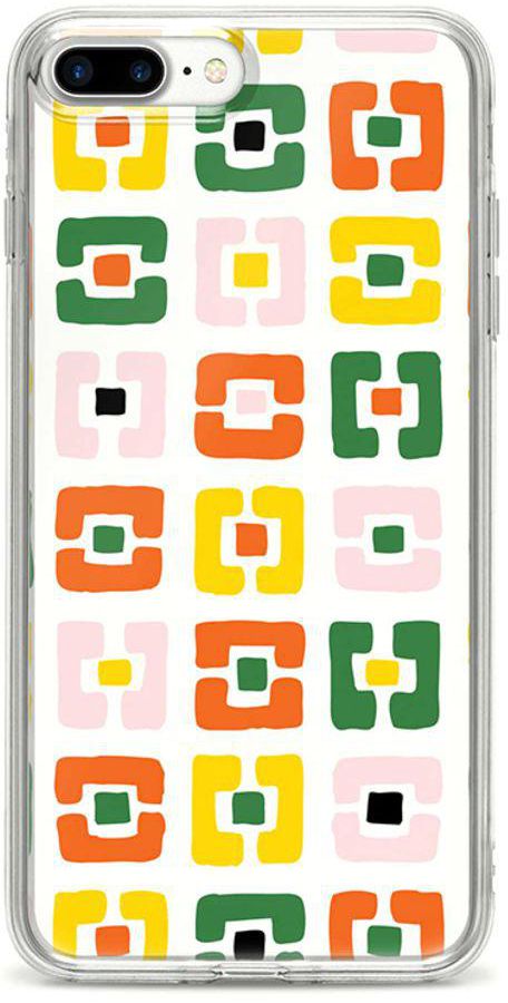Protective Case Cover For Apple iPhone 8 Plus Bracket Dot Full Print