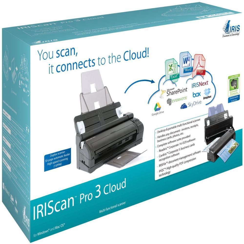 IRIScan Pro 3 Cloud Mobile Scanner