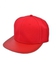 Infinity Red Plain Snapback Hat