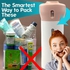 Dispenser Trips 4 In 1 For Shampoo, Conditioner, Lotion, Etc.