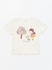 LC Waikiki Crew Neck Printed Short Sleeve Baby Girl T-Shirt