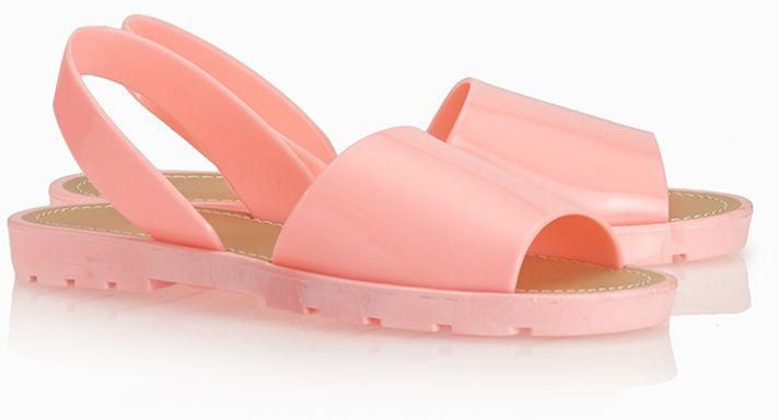 Jelly Strap Mule Sandals