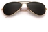 BLACK Sunglasses with Gold Frame - BSGF-559