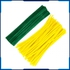 Green & Yellow chenille stems/pipe cleaners (20pcs)