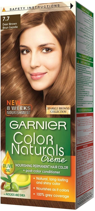 Garnier color naturals creme 7.7 deer brown