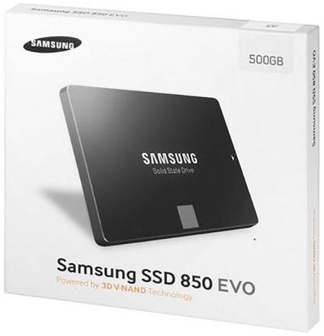 Samsung 850 EVO 500GB 2.5-Inch SATA 3 Internal SSD