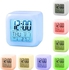 Kids Alarm Clocks Bedside, Digital Alarm Clock With 7 Color Night Light, Snooze, Temperature, Calendar, Music, Lound Alarm Clock For Girls And Boys - Battery Powered