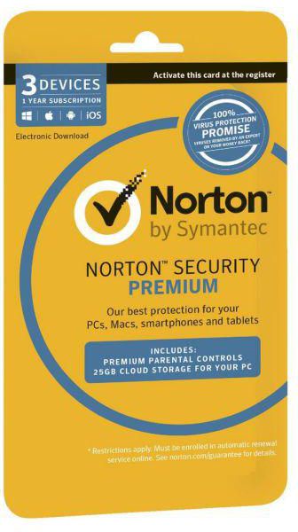 Norton Security 3 Devices Yellow