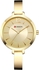 Curren 9012 Gold Stainless Steel Analog Watch For Women