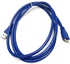 Hard Disk Cable Blue USB 3.0 A Male To Micro USB B Male Data Sync
