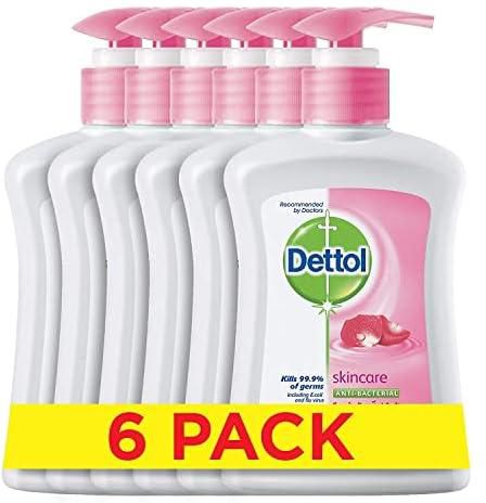 Dettol Skincare Hand Wash - Pack of 6 Pcs (6 x 200ml)
