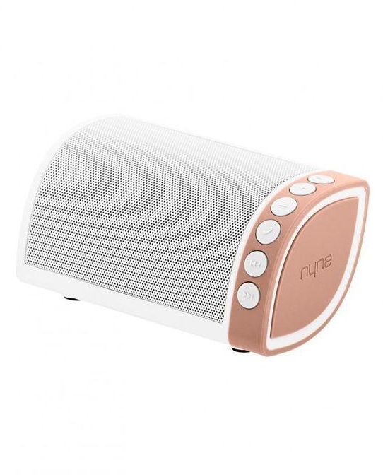 Cruiser Portable Bluetooth Speaker – White/Gold