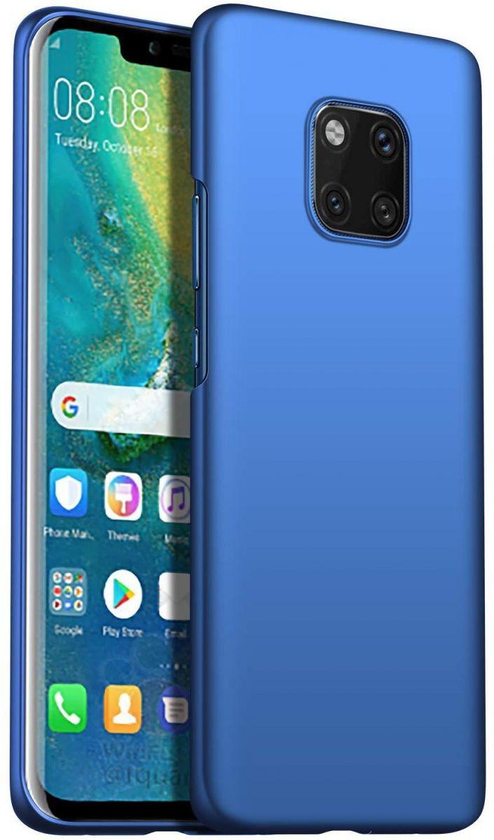 Huawei Mate 20 Pro Ultra Thin Matte Soft Silicone Back Case cover For Huawei Mate 20 Pro - Blue
